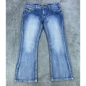 Rock & Roll Cowboy Jeans Men's 38x32 (Fits 37x31) Double Barrel Relaxed Bootcut